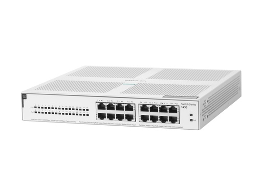[R8R48A] HPE Networking Instant On 1430 16G Class4 PoE 124W Switch - Switch - unmanaged - 16 x 10/100/1000 (PoE Class 4)