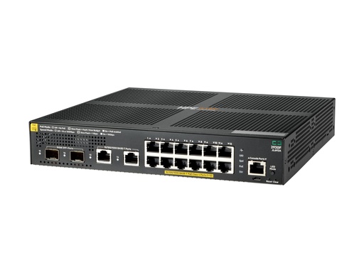 [JL693A#B2C] HPE Aruba 2930F 12G PoE+ 2G/2SFP+ - Switch - L3 - managed - 12 x 10/100/1000 (PoE+)