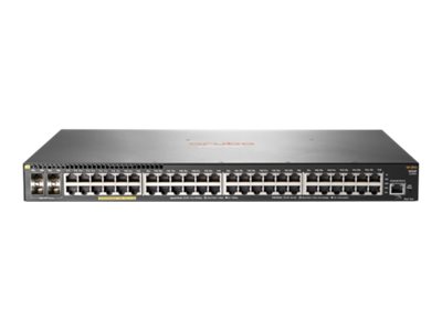 [JL262A#ACD] HPE Aruba 2930F 48G PoE+ 4SFP - Switch - L3 - managed - 48 x 10/100/1000 (PoE+)