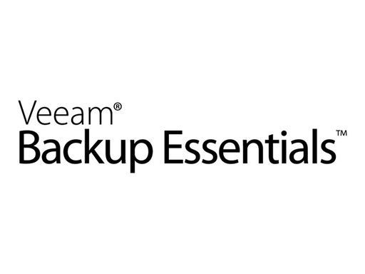 [E-ESS000-2S-SU1YP-00] Veeam Backup Essentials - Lizenz mit Vorauszahlung (1 Jahr)