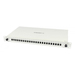 [S216299V2] Synergy 21 LWL Patchpanel 24xLC-Duplex-Buchsen 48.3cm 19"" ohne LC-Kupplungen*schwarz*