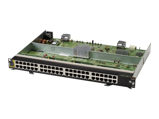 [R0X38C] HPE Aruba 6400 48-port 1GbE Class 4 PoE v2 Module - Switch - L3 - 48 x 10/100/1000 (PoE)