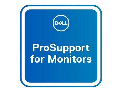 [MC8618QT_3AE3PAE] Dell Erweiterung von 3 jahre Basic Advanced Exchange auf 3 jahre ProSupport for monitors - Serviceerweiterung - Austausch (für Monitore)